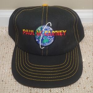 Vintage 1993 Paul McCartney World Tour Snapback Hat RARE